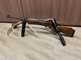 Haenel Jaeger 10 Lady Timber Compact, with GPO Spectra 5x 3-15x56 & Stalon X108