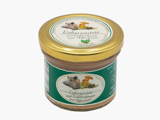 Heidewild Leberpastete mit Wildschwein und Pfifferlingen