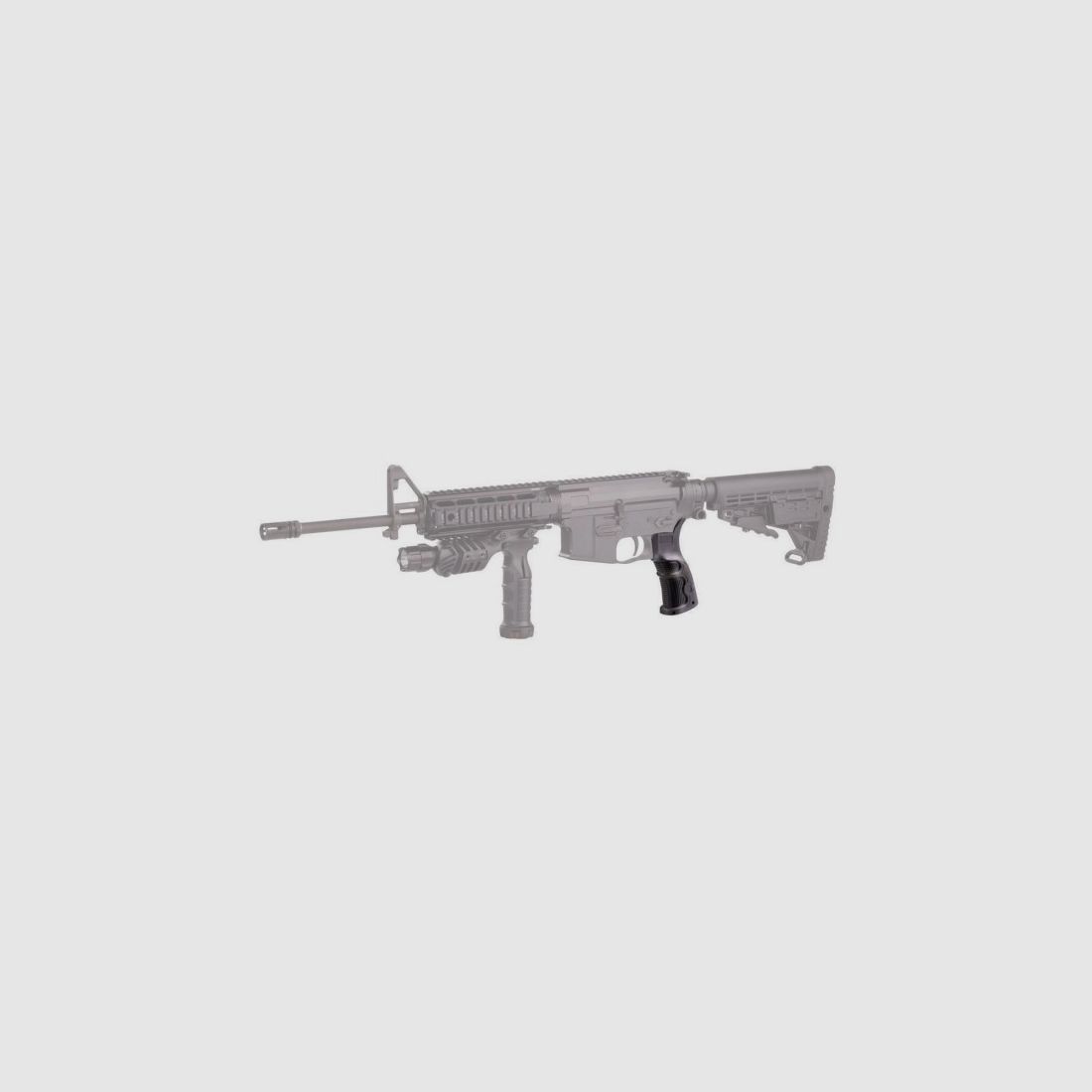 CAA Poignée pistolet modulaire AR-15 noire, image 2 sur 2