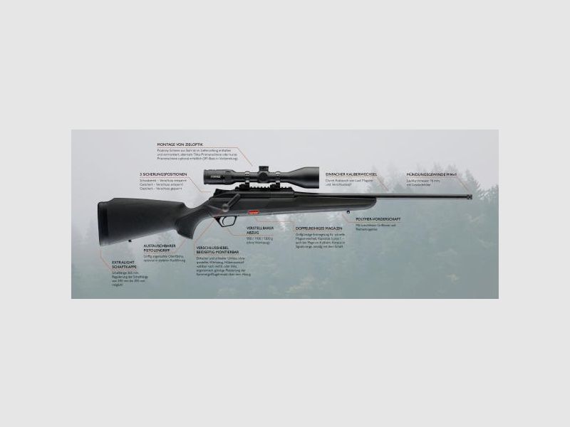 BERETTA Repetierbüchse Mod. BRX1 Synthetic Black .30-06  LL 57cm