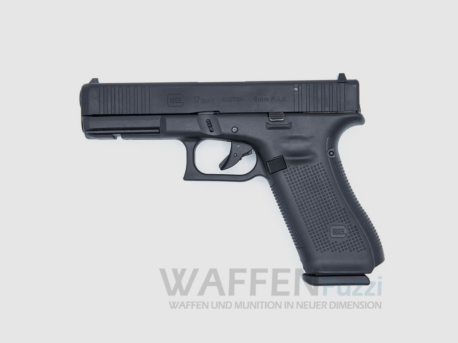 Glock 17 Gen5 kaliber 9mm P.A.K. schreckschusspistool