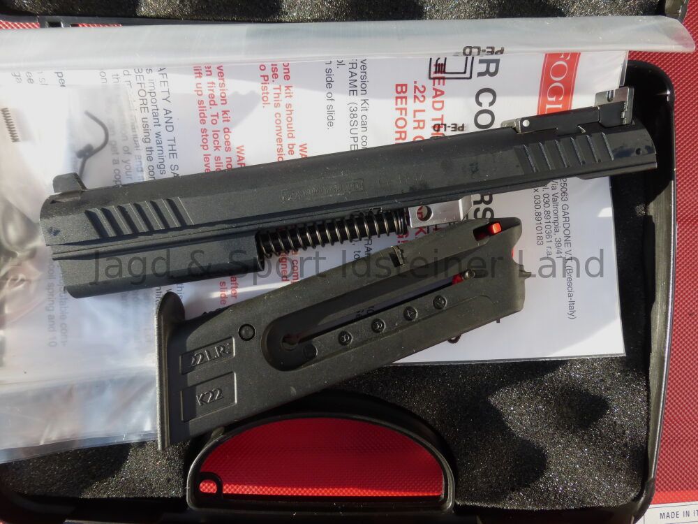 Tangfoglio Gold Match BDS incl. interchangeable systems 9mm Luger & .22lr