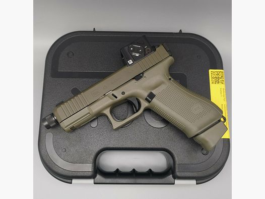 Glock45 Gen5 Hunter Edition avec filetage Aimpoint COA Olive 9mm Luger