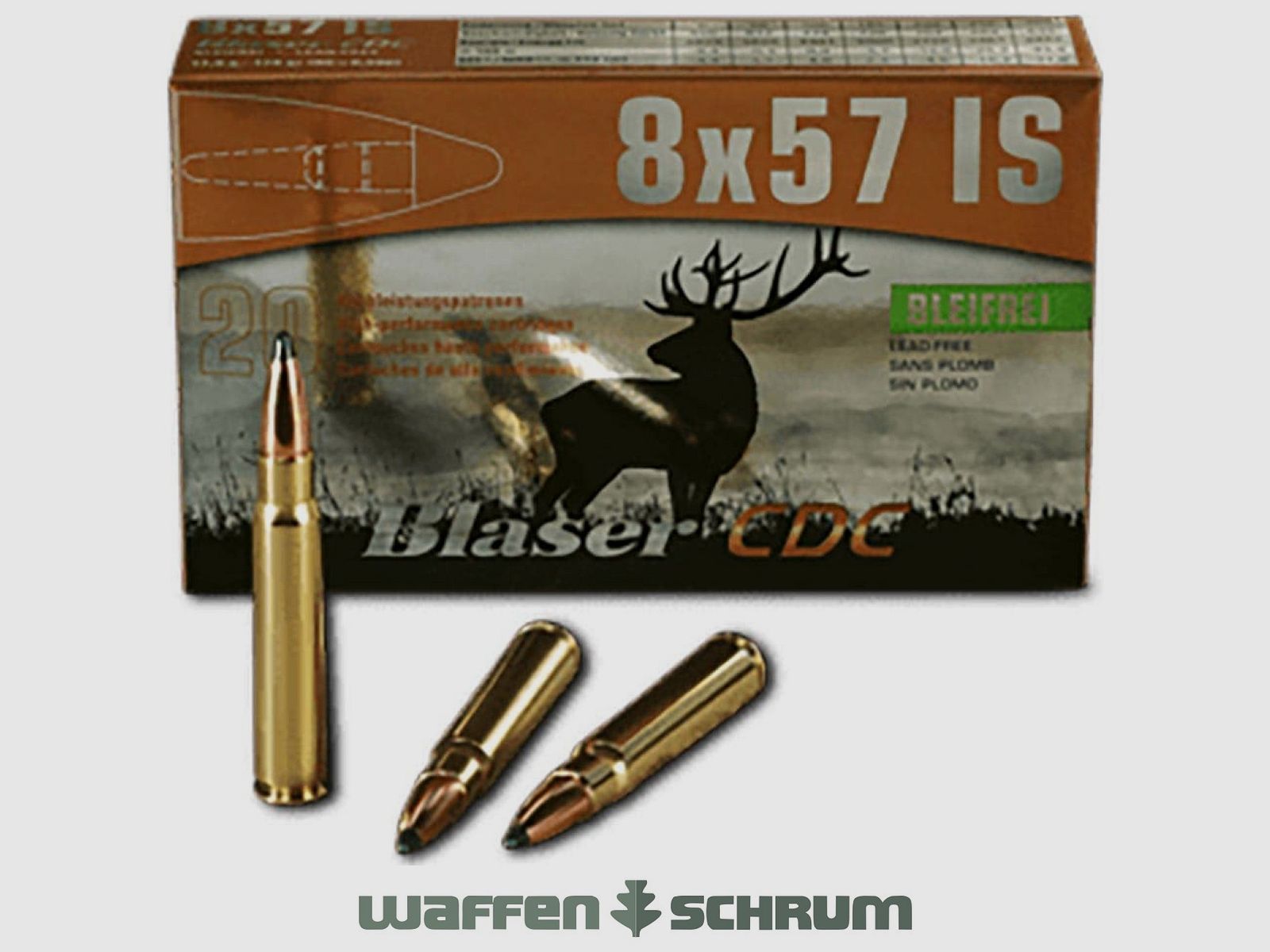 Blaser CDC 11,0g - 170gr. 8x57JS