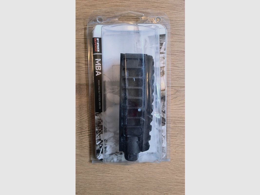 FAB MBA - Monopod Buttstock Add-On - Passend für div. Schäfte von FAB GL-SHOCK, GL-MAG oder GK-MAG