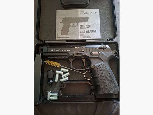 Zoraki 918    PTB 965    9mm P.A.K.