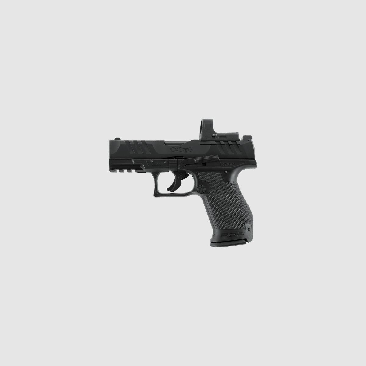 Walther PDP Compact 4" Zestaw CO2 Airsoft Pistolet Gotowy na Optykę w Czarnym | Umarex