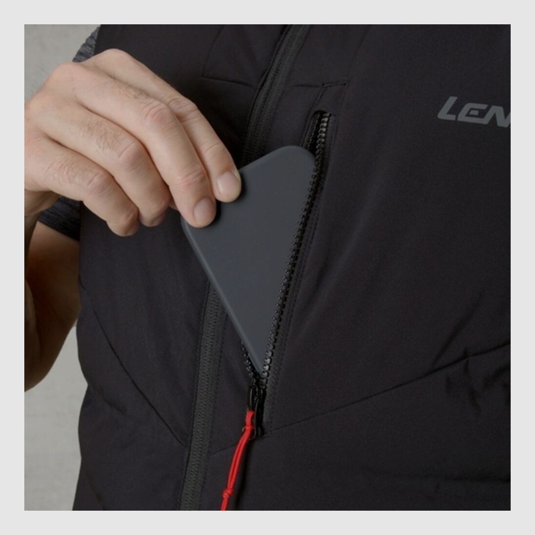 Lenz gilet chauffant 3.0 unisexe avec HEAT PADS, noir – taille L (femme) / S (homme), image 4 sur 5