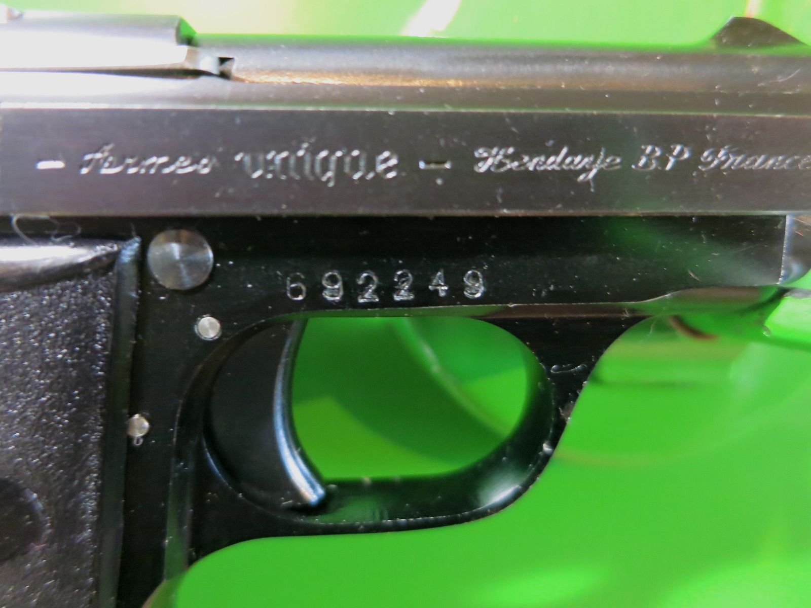 Mikros "K" (Armes Unique MAPF), Cal. 6,35 mm, Scatola + Certificato #25