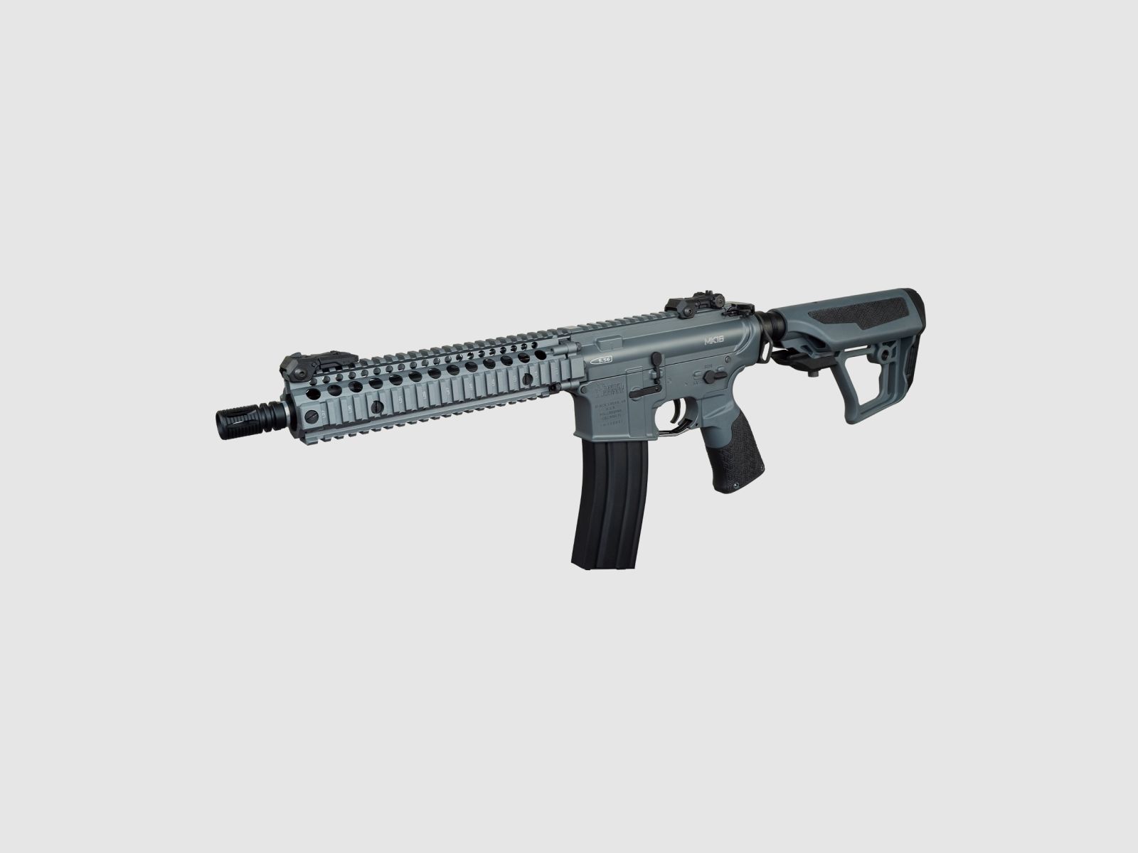 ICS EMG Daniel Defense MK18 S3 (IMG-180S3-1) Rifle Airsoft Gris S-AEG a partir de 18 años