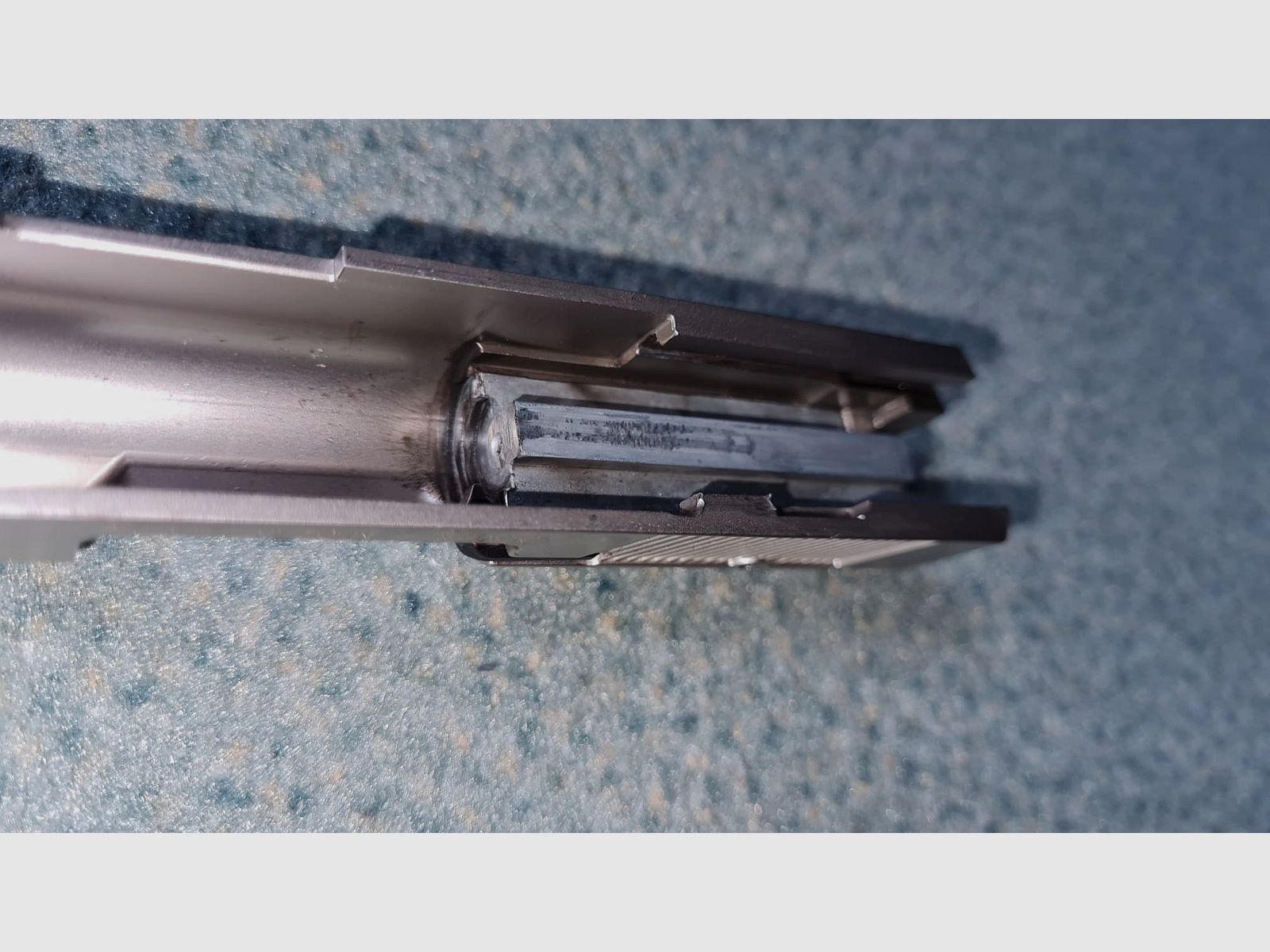 Pistolet à blanc Browning GPDA 9 Cal. 9mm P.A.K. nickelé