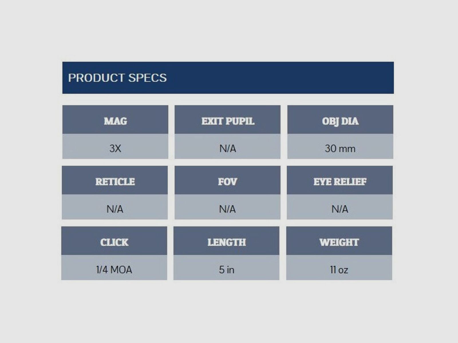 Sun Optics USA Magnifier 3x mit Montagering