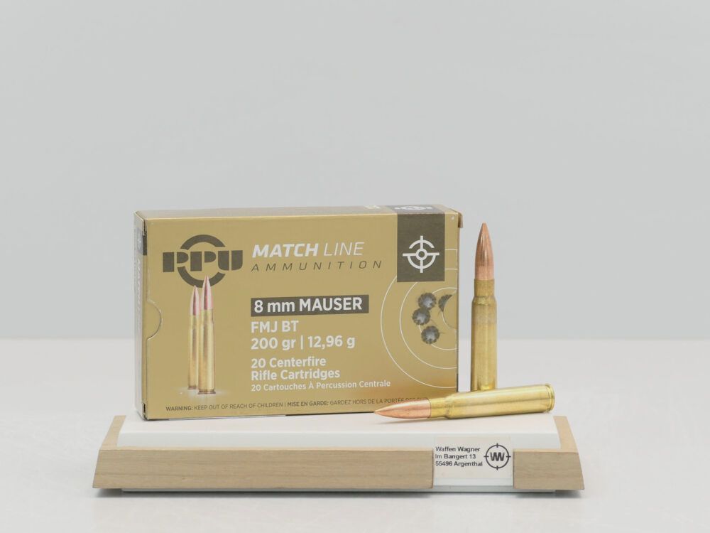 Prvi Partizan FMJ BT Match 13gr 200grs á20 8x57IS (8mm Mauser)