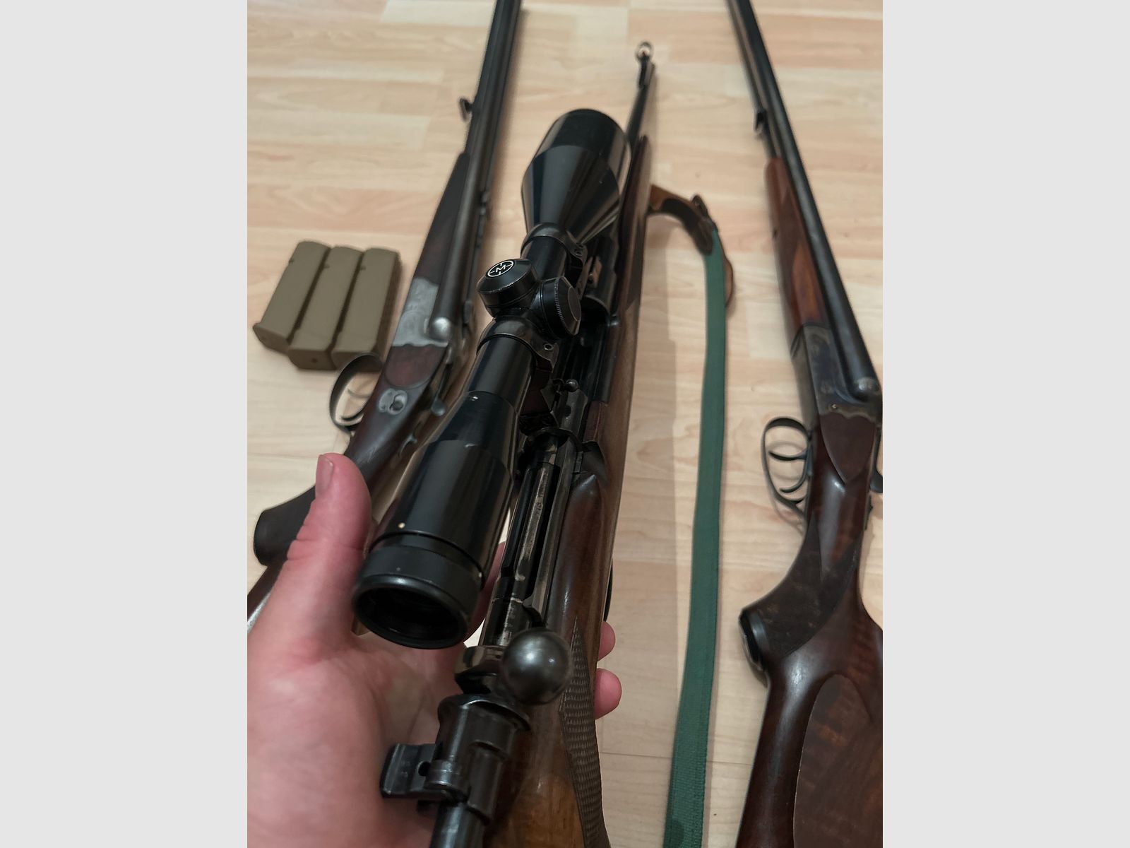 Waffen Aufgabe 