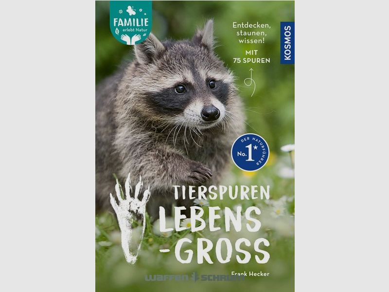 Kosmos Book Animal Tracks - Life Size Frank Hecker