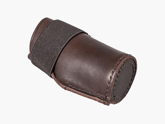 Couvre-bouche pour perçage Cal.12 en cuir