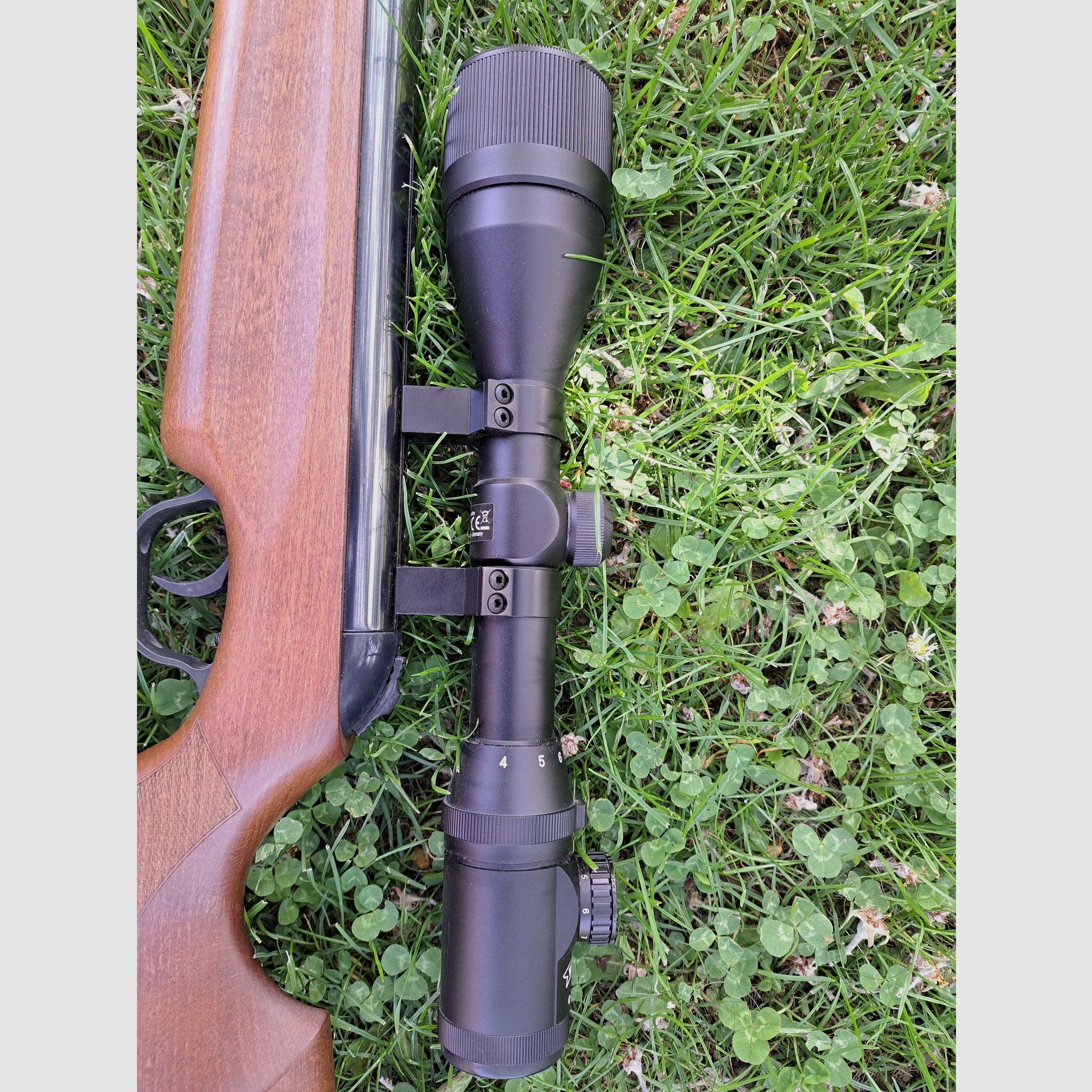 Luftdruckgewehr Walther LGV mit Zielfernrohr 