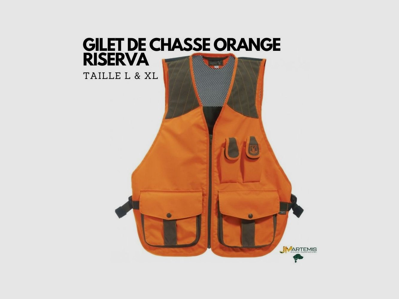 ORANJE RISERVA JACHTVEST, afbeelding 1 van 3