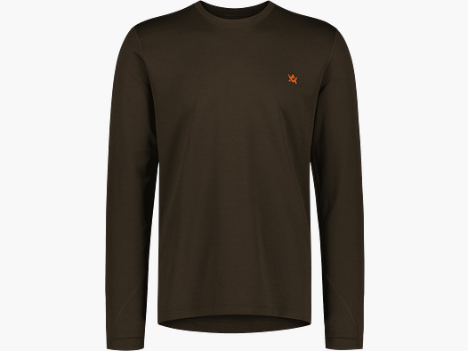 Alaska 1795 CoolDry L/S T-Shirt Herren Brown S