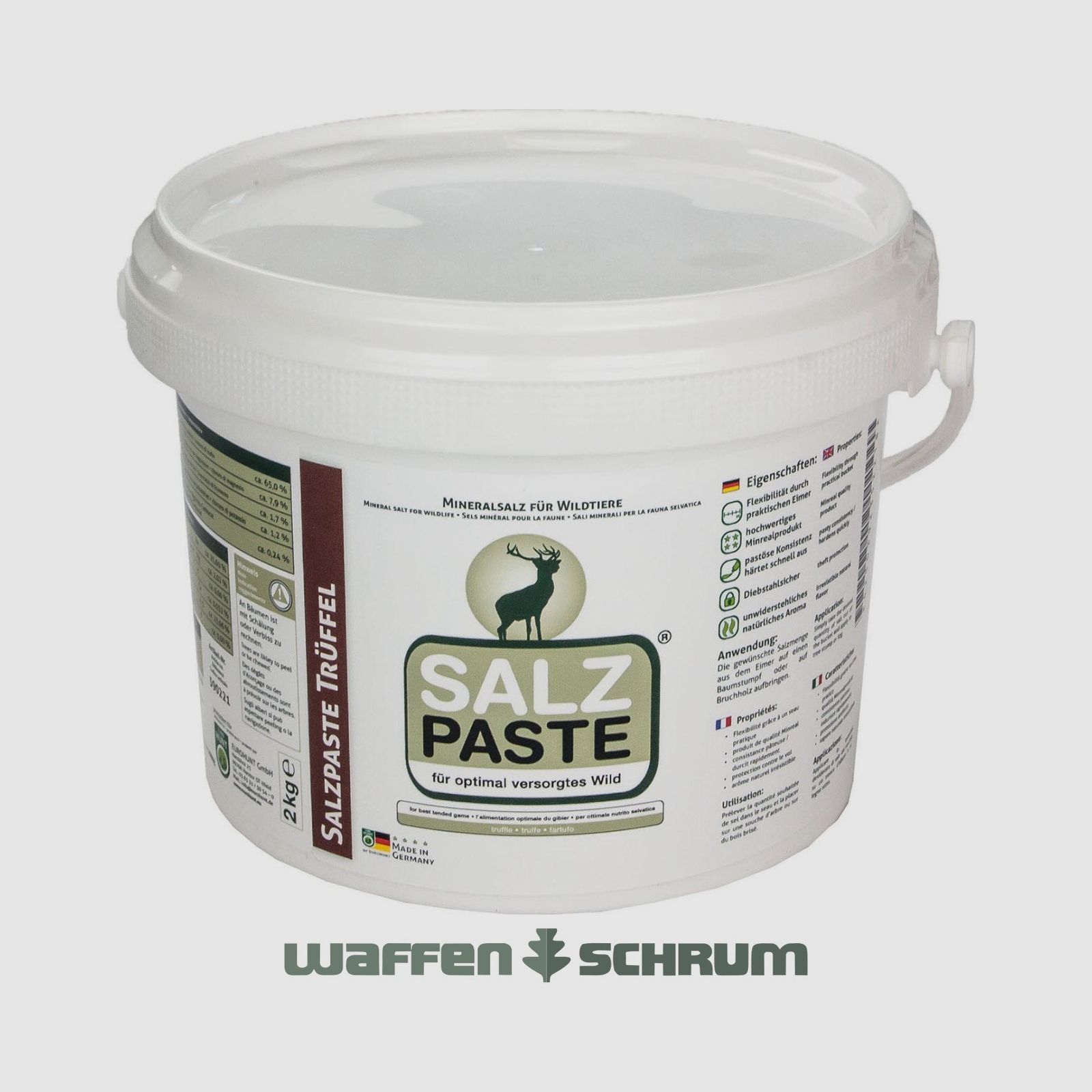 Eurohunt DEUSA Salzpaste - Trüffelaroma 2kg Eimer