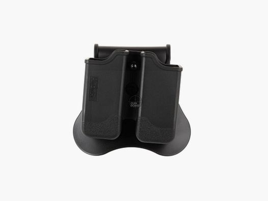 Amomax Double Mag Pouch für P226 / M9 / CZ P-09-Schwarz