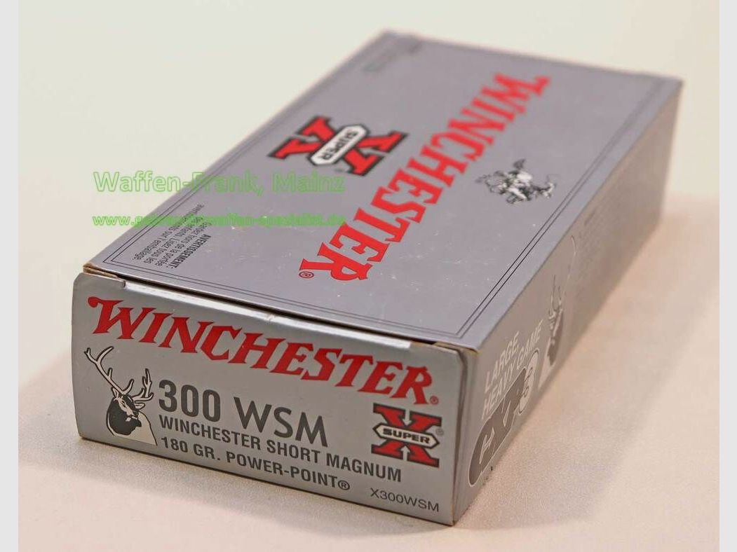 Winchester - USA Cartuchos de rifle .300 WSM