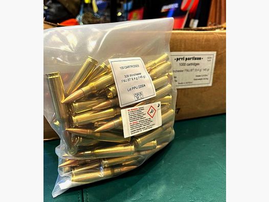 PPU Prvi Partizan .308Win FMJ BT 9,4g | 145gr