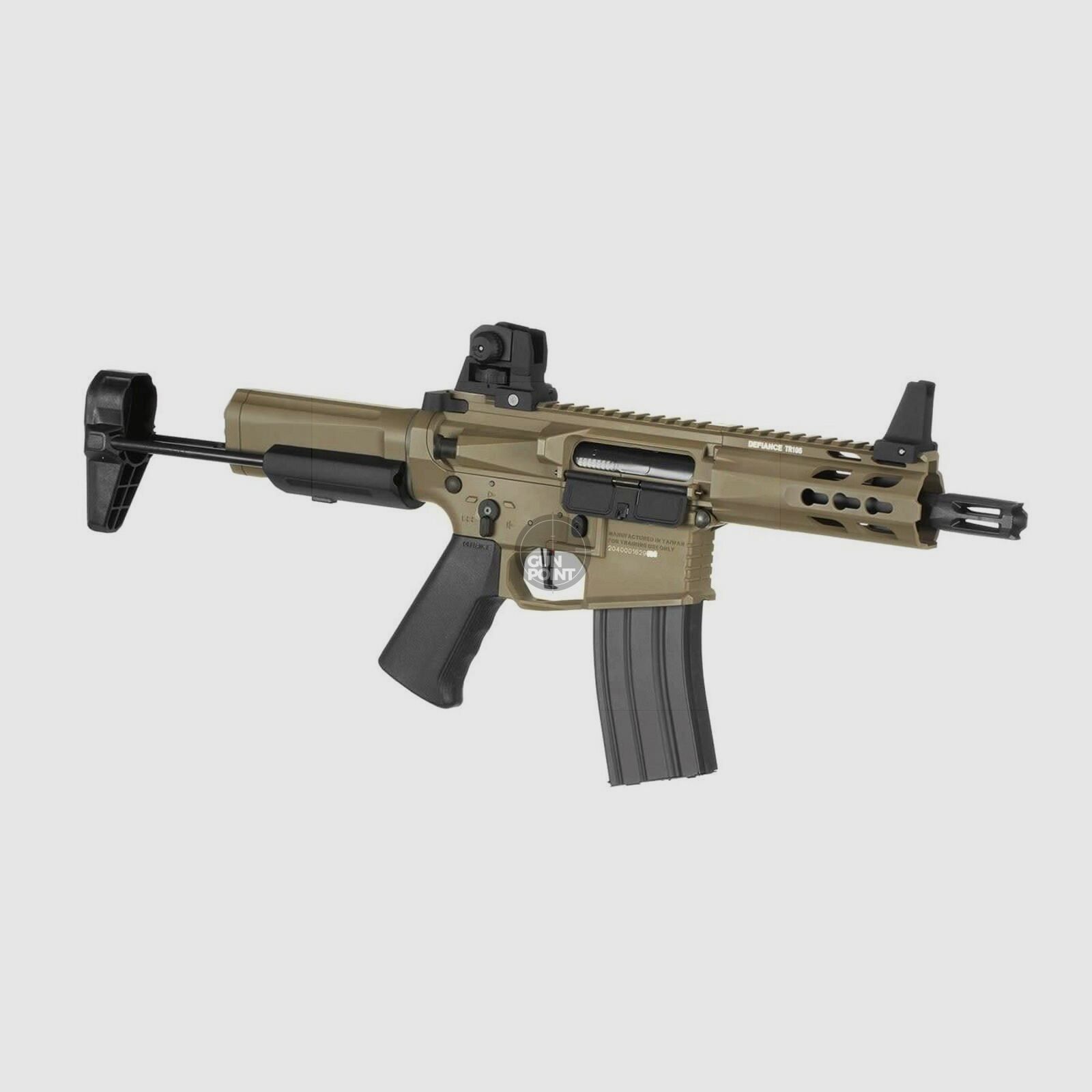 Softair - Gewehr - Krytac Trident Mk2 PDW Dark Earth - ab 14, unter 0,5 Joule