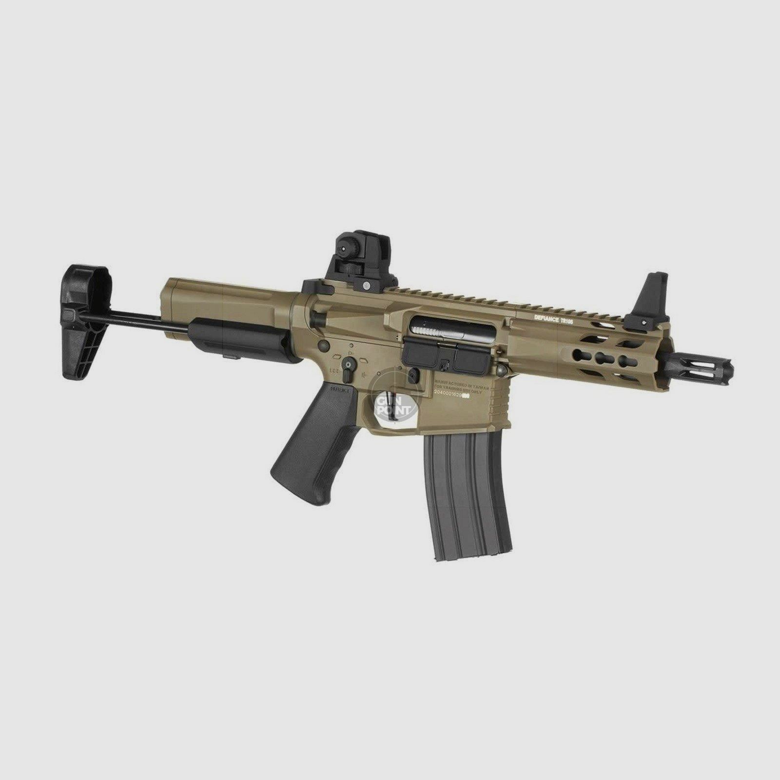 Softair - Gewehr - Krytac Trident Mk2 PDW Dark Earth - ab 14, unter 0,5 Joule