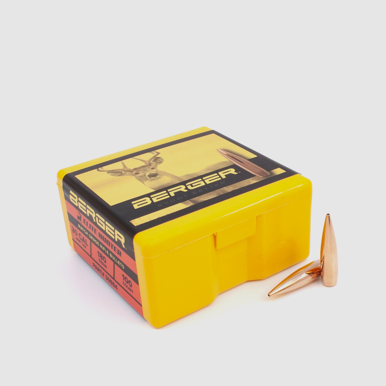 Proiettile Berger .30 Elite Hunter 180GR 100 Pezzi