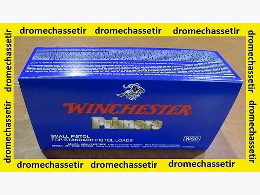 pack de 1000 amorces small pistol de marque winchester