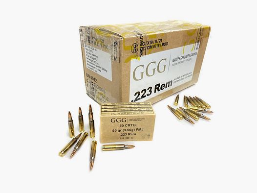 GGG .223 Rem. FMJ 3.56g/55gr