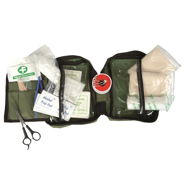 Mil-Tec kit di pronto soccorso grande 19 x 14 x 6,5 cm oliva (16027001), immagine 7 di 8