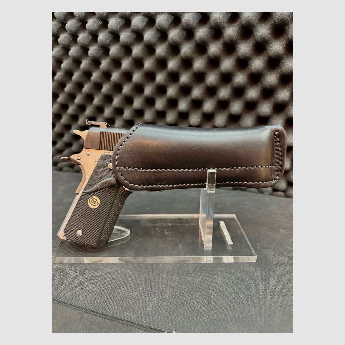 Brian C. Foster Gürtelholster, Schnellziehholster, CZ75, 1911, Pistolen ohne Rail.