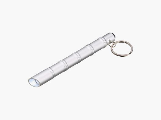 KH Security KH Security Kubotan Druckverstärker mit LED silberfarben