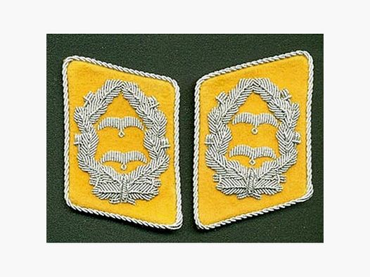 Kragenspiegel Oberstleutnant Flieger/Fallschirmjäger Repro !!!