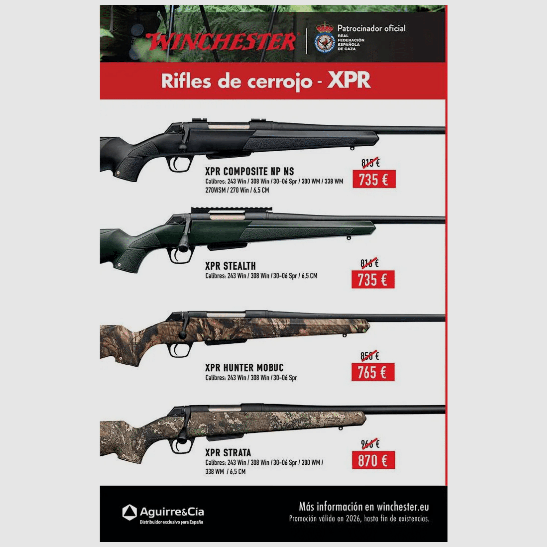 Repetiergeweer Winchester XPR Stealth, afbeelding 5 van 5