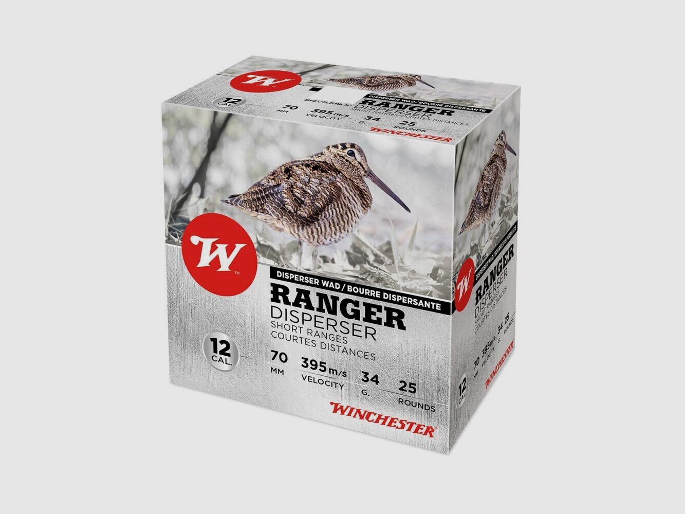 Patronen 12/70 Ranger Disperser 34G PB8 X25