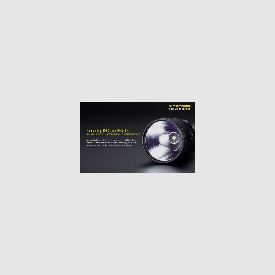Nitecore MH41 LED-zaklamp, 2150 lumen, afbeelding 7 van 19