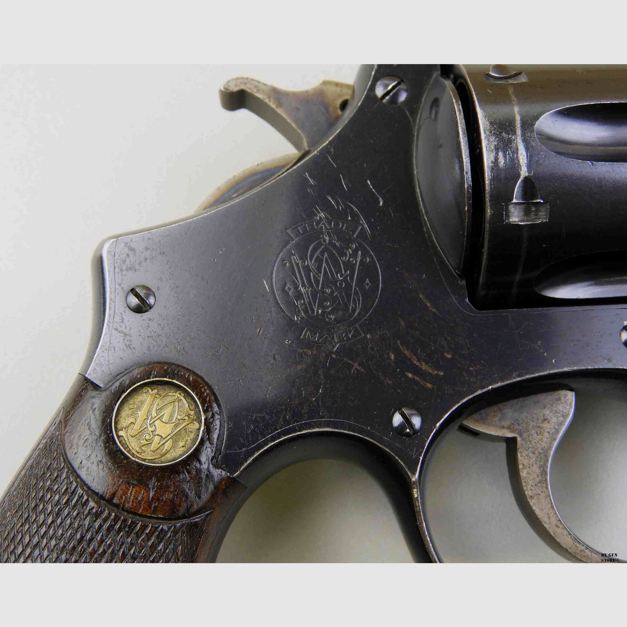 Revolver Smith & Wesson mod. Mark I Hand Ejector Kal. 455 matr. 24753, Bild 8 von 10