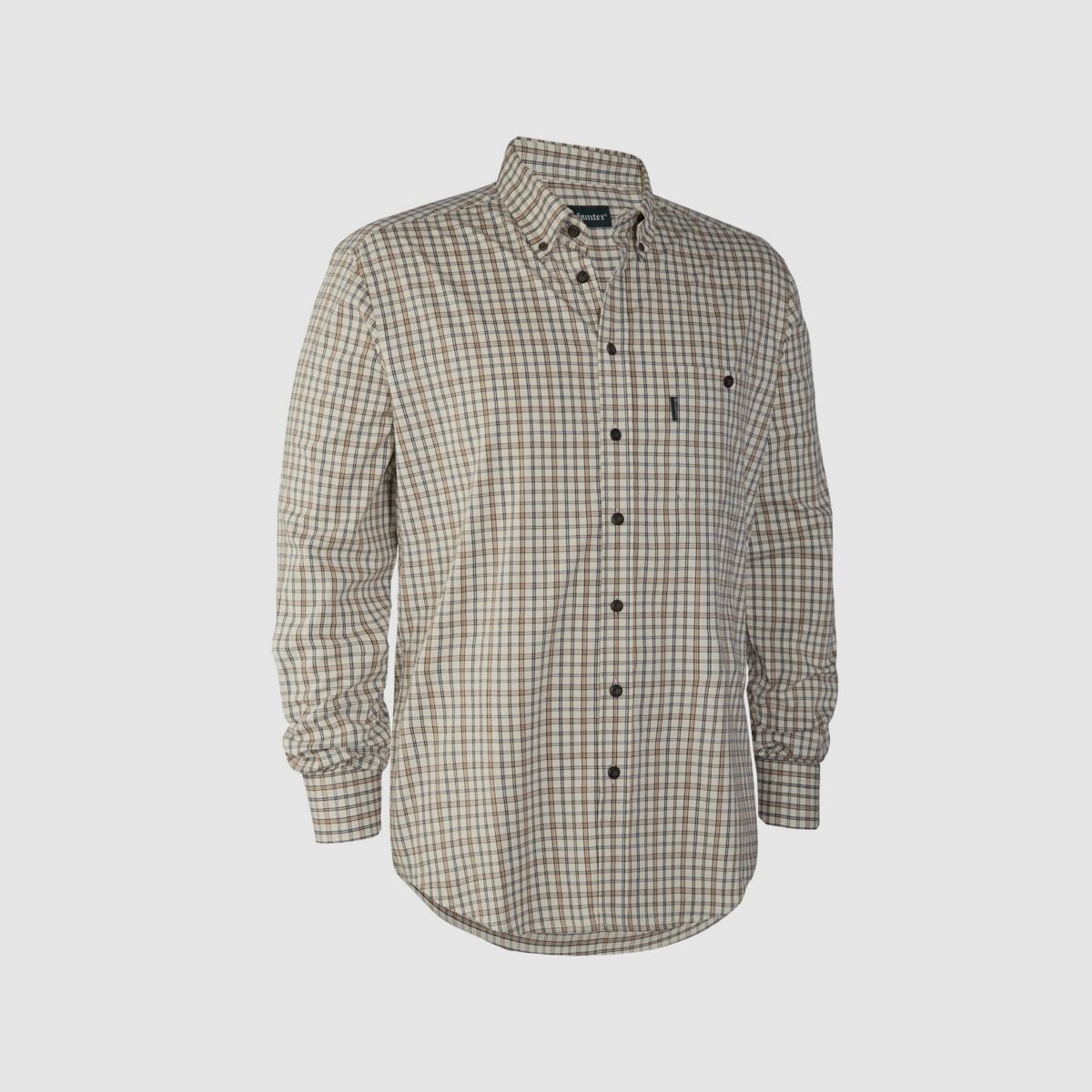 DEERHUNTER Henry Hemd Green Check