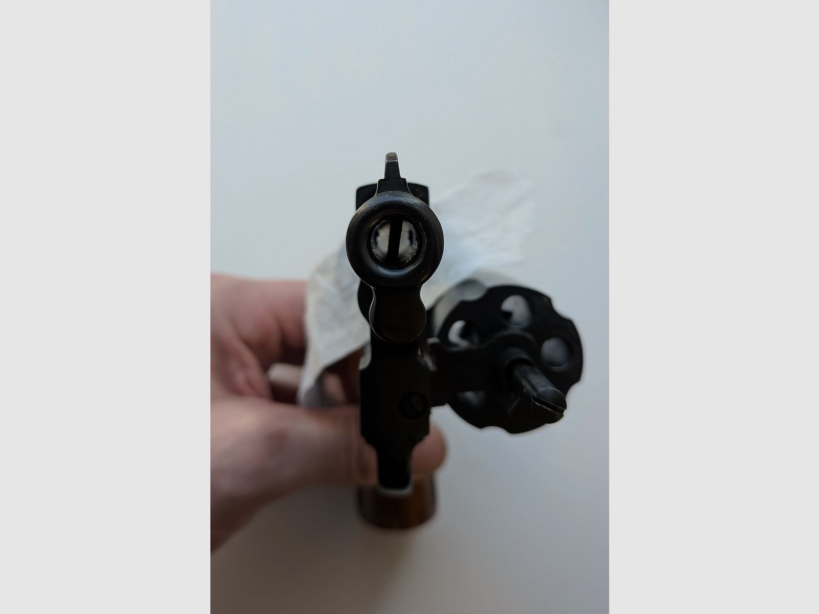 ME 38 Marshal - Revolver - PTB 203/2 - 9mm Knall - Holzgriff - SSW