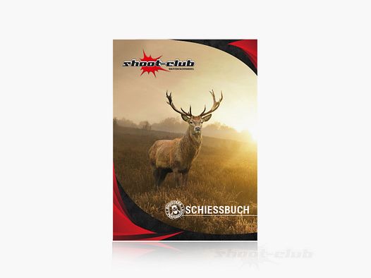 shoot-club GmbH Schießbuch Schießnachweise DIN A6 - 36 Seiten