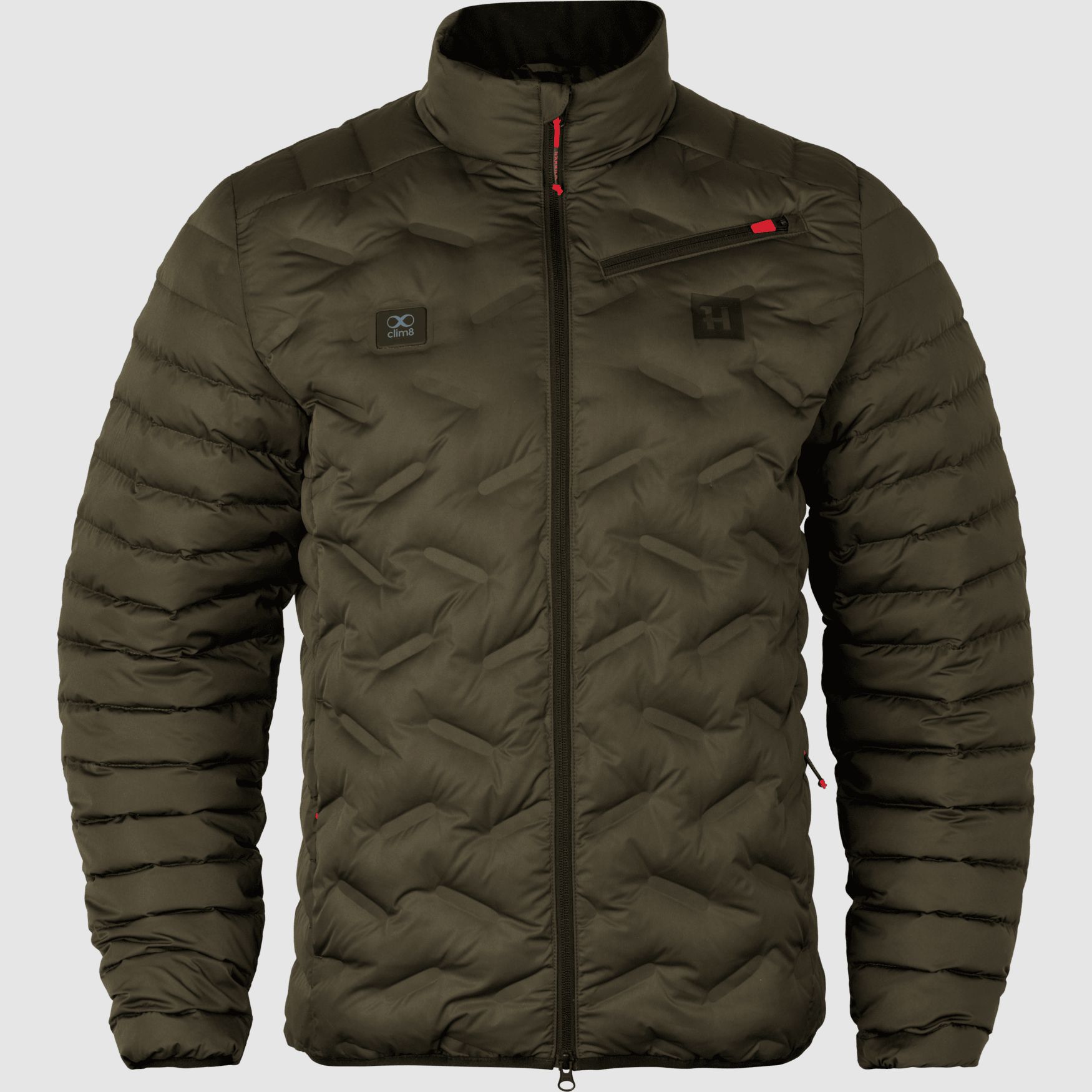 Härkila Clim8 Giacca Isolata Heat Uomo Verde Salice 3XL