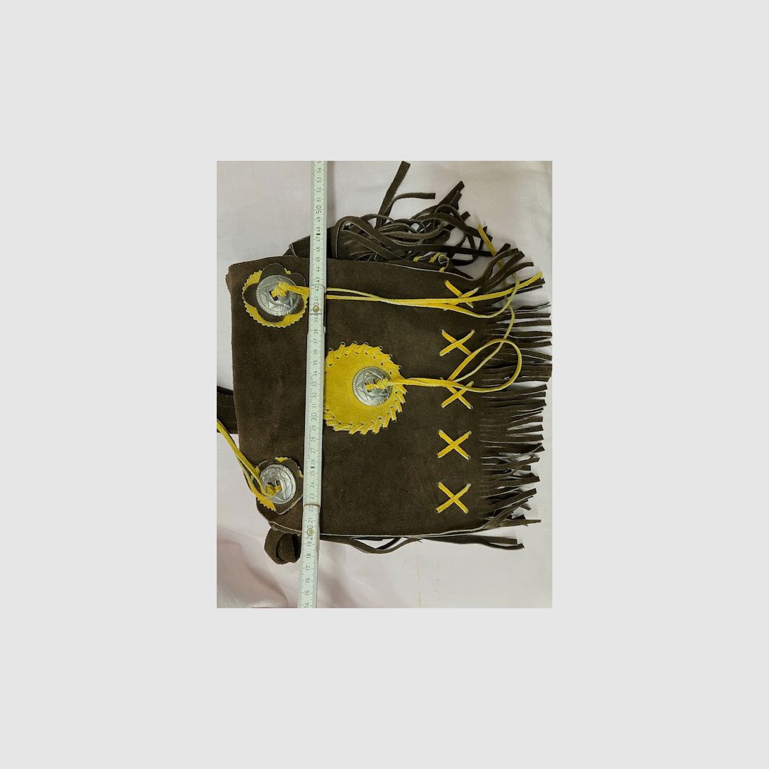 Umhängeasche Western - Trapper, zie de beschrijving en afbeeldingen