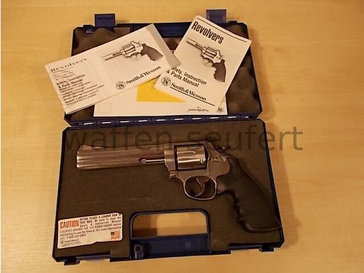 Smith & Wesson 686-5 6-Zoll Stainless Revolver