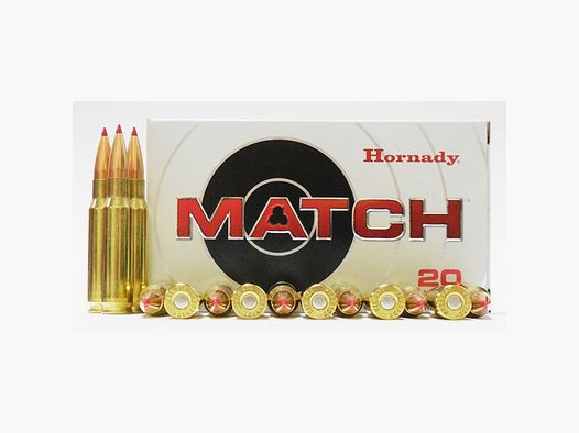 Hornady Match 308 Win. 168GR ELD Patronen