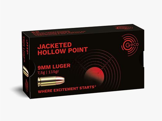Geco GECO 9mm Para Hohlspitz 7,5g.