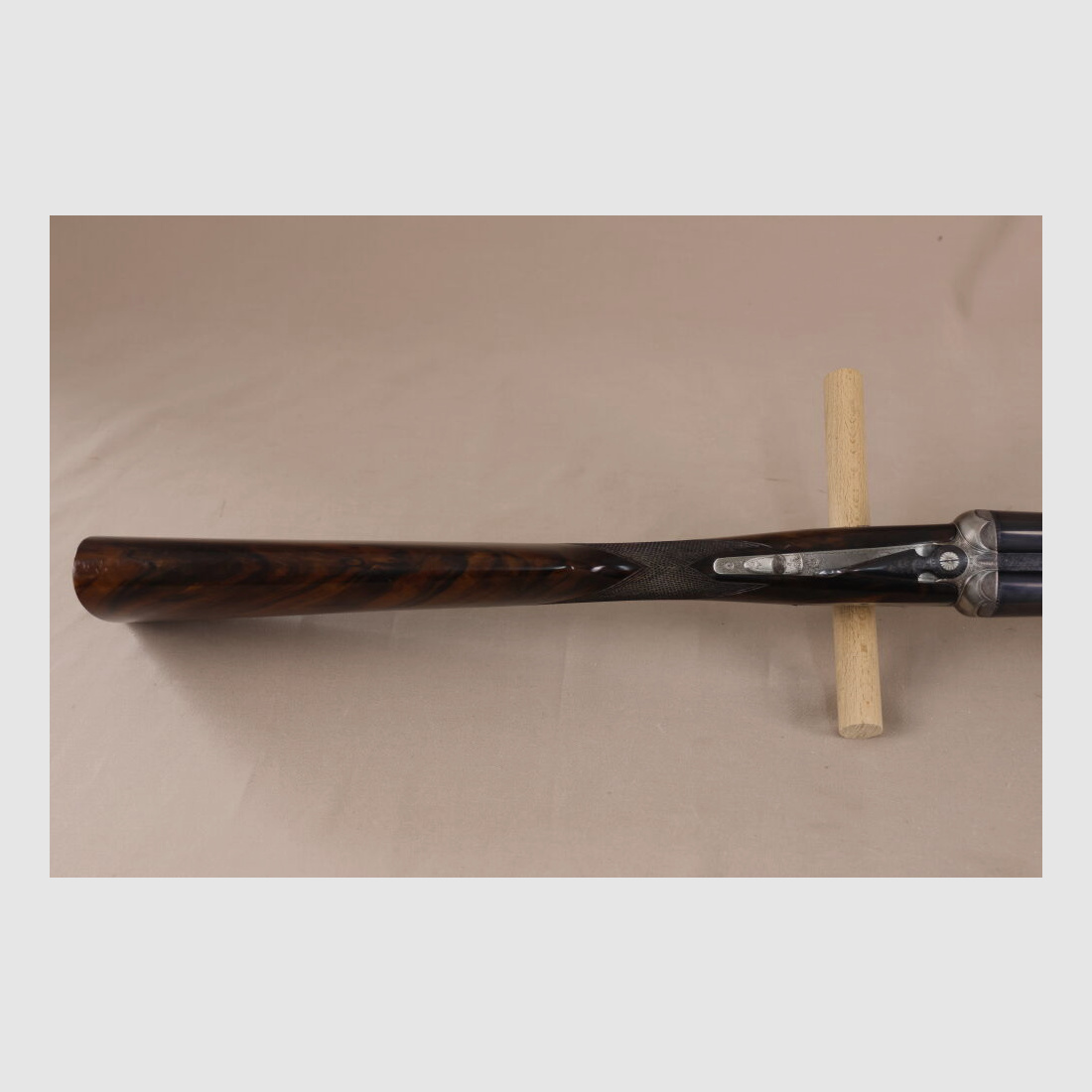 AYA - Aguirre y Aranzabal cerradura lateral escopeta de cañón plano // Madera TOP / Grabado / fabricado según las especificaciones de Augustinus von Papen!!