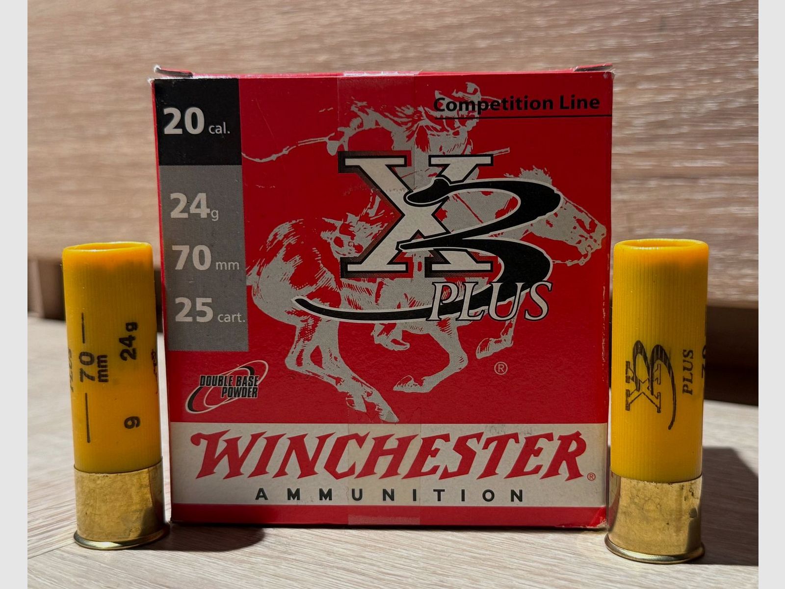 Winchester X3 Plus Competition Line- 20/70 - 24g - Nr. 9 (2,0mm) - Blei